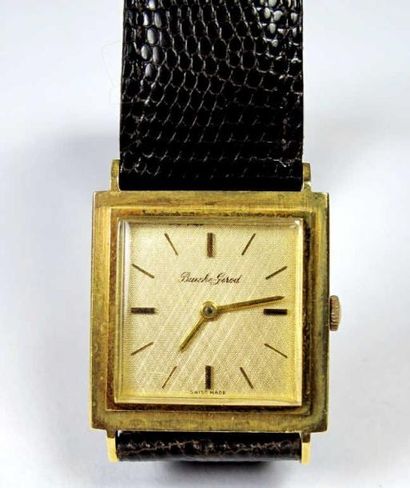 BUECHE-GIROD
Montre-bracelet en or jaune...