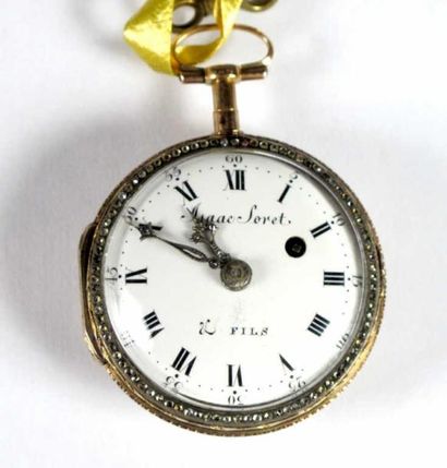ISAAC SORET & Fils
Montre de poche en or...