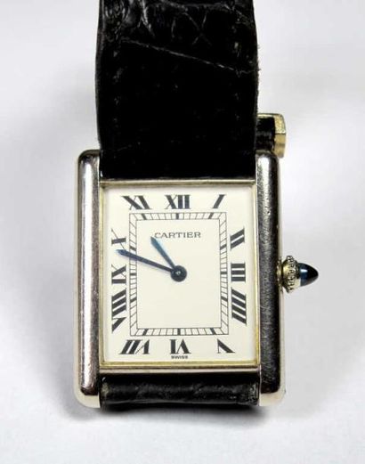 CARTIER Paris
Montre-bracelet en or gris...