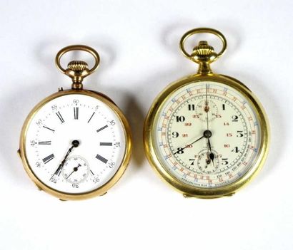 OMEGA
Montre de poche en or jaune 18K, le...