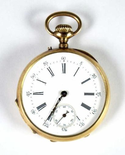 OMEGA
Montre de poche en or jaune 18K, le...
