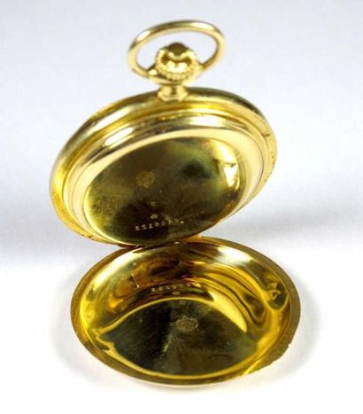 OMEGA
Montre de poche en or jaune 18K, le...