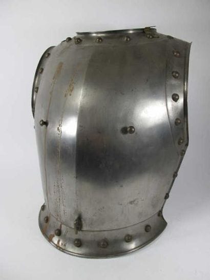 Plastron de cuirasse de Cent-Gardes. En tôle...