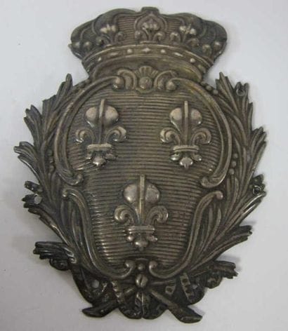 Motif de giberne aux Grandes Armes de France....