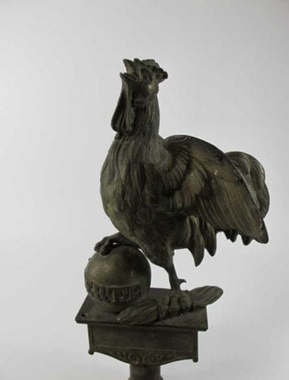 Coq de drapeau pour la Garde nationale. En...