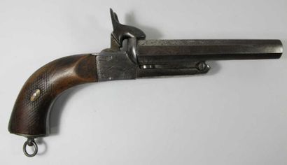 Pistolet double à coffre à broche, calibre...