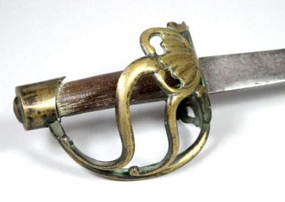 Sabre de maréchaussée modèle 1767. Poignée...