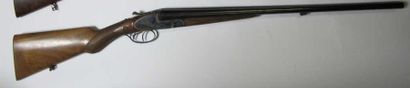 Fusil de chasse à faux corps, deux coups,...