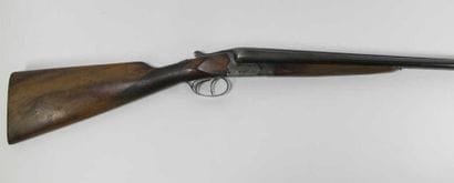 Fusil de chasse Hammerless, deux coups, calibre...