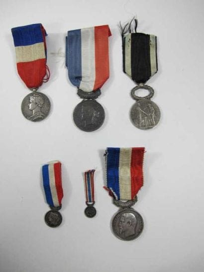 France
Médaille de dévouement du ministère...