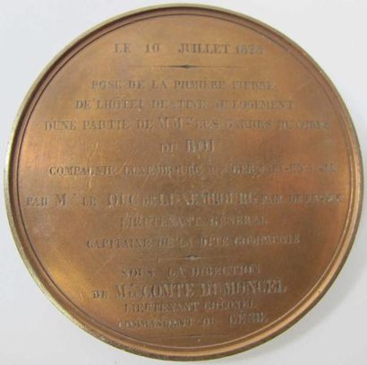 France
Médaille commémorative de la pose...