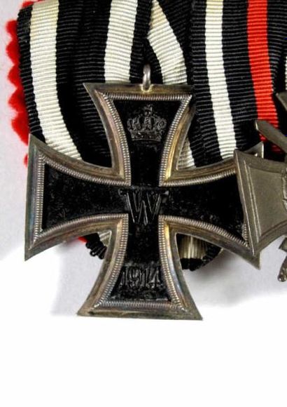 PRUSSE-AUTRICHE
Barrette de cinq médailles...