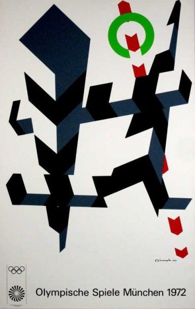 JEUX OLYMPIQUES / Munich 1972. Six affiches...