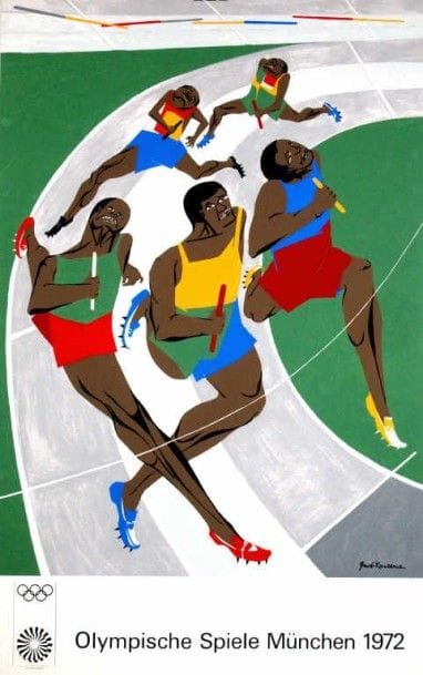 JEUX OLYMPIQUES / Munich 1972. Six affiches...