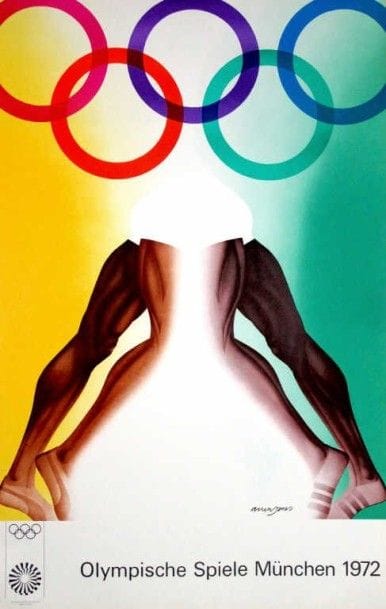 JEUX OLYMPIQUES / Munich 1972. Six affiches...