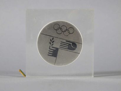 JEUX OLYMPIQUES / Munich 1972. Médaille officielle...