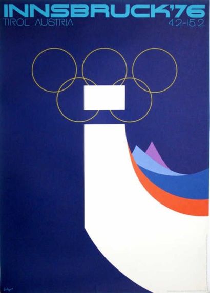 JEUX OLYMPIQUES / Innsbruck 1976. ZELGER...