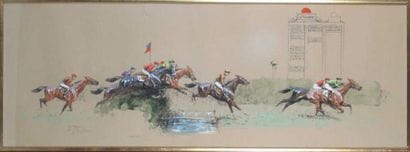 SPORTS EQUESTRES / EQUITATION. PECHAUBES...
