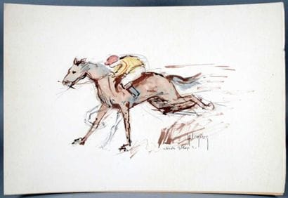 SPORTS EQUESTRES / EQUITATION LEMIRRE Louis-Henri...