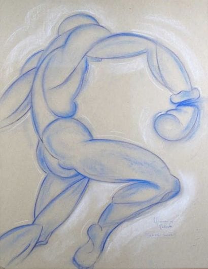 BOXE. ELCOCK Howard K. (XXe siècle). 