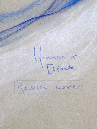 BOXE. ELCOCK Howard K. (XXe siècle). 