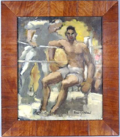 BOXE. GAILLARD René (né en 1960). 