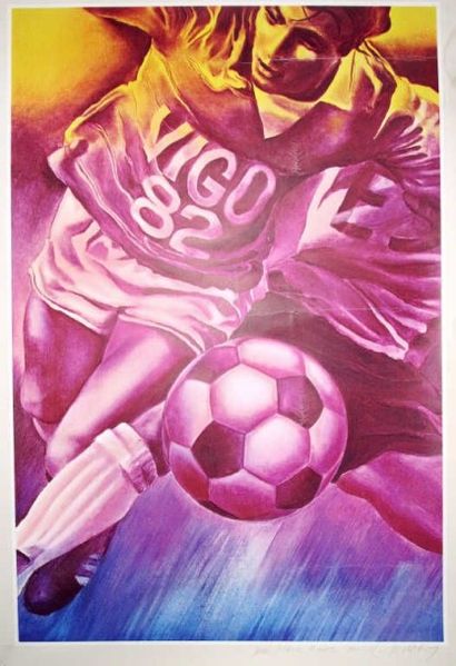FOOTBALL. MONORY Jacques (né en 1924). 