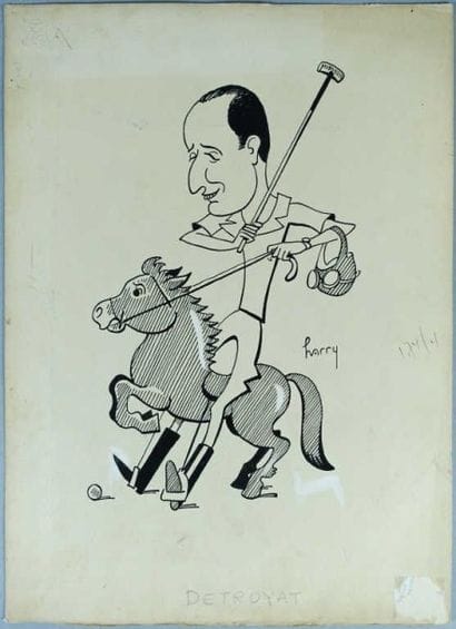 SPORTS ÉQUESTRES / POLO. HARRY (XXe siècle)....