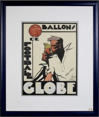 FOOTBALL. d'ALBIGNAC François (1903-1958)....