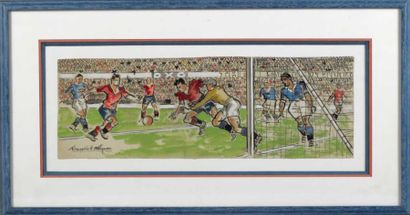 FOOTBALL. d'ALBIGNAC François (1903-1958)....