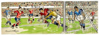 FOOTBALL. d'ALBIGNAC François (1903-1958)....
