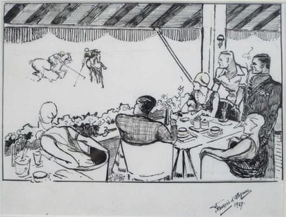 SPORTS EQUESTRES / POLO. d'ALBIGNAC François...