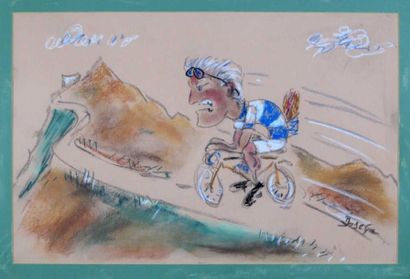 CYCLISME. Ecole française, vers 1950 