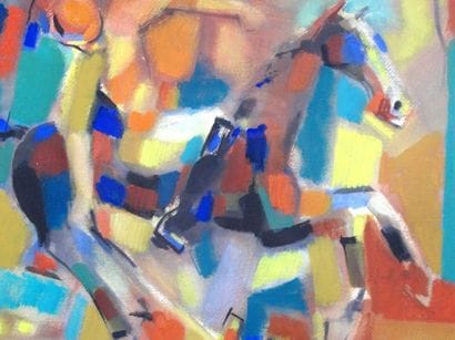 SPORTS EQUESTRES / POLO. CHEVOLLEAU Jean...