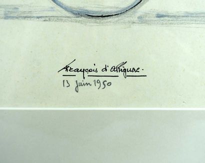 CYCLISME. d'ALBIGNAC François (1903-1958)....