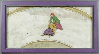 SPORTS D'HIVER. PELLEGRINI Carlo (1866-1937),...