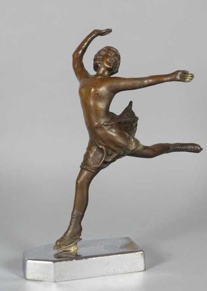 SPORTS D'HIVER. Ecole française vers 1930....
