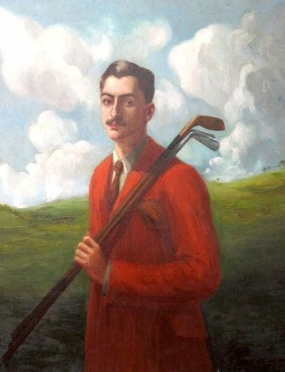 GOLF. NAMUR Paul-Frantz (1877-1958). Ecole...