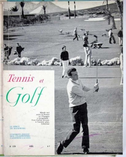 GOLF. Ecole moderne. 