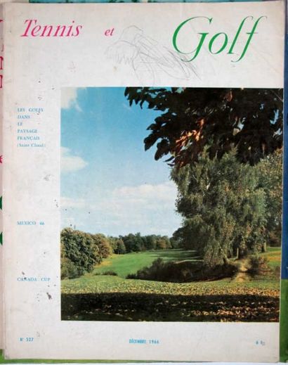 GOLF. Ecole moderne. 