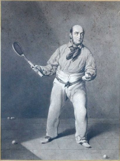 JEU de PAUME. BROMLEY W. (XIXe siècle). 