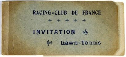 TENNIS. Billet des Internationaux de France...
