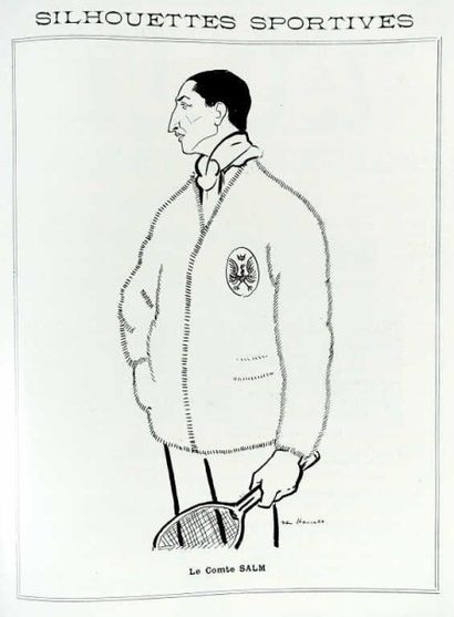 TENNIS. Revue Tennis, un volume de 1913....