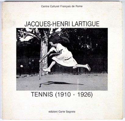 TENNIS. Lot comprenant: deux cartes-photos...