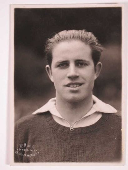 TENNIS. Lot comprenant: deux cartes-photos...