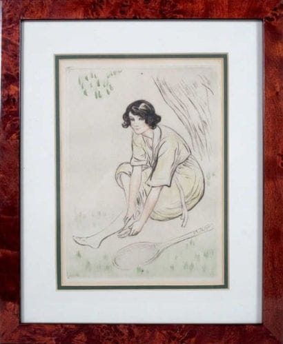 TENNIS. MALO-RENAULT Emile A. (1870-1938)....