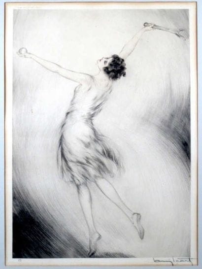 TENNIS. ICART Louis (1888-1950). 