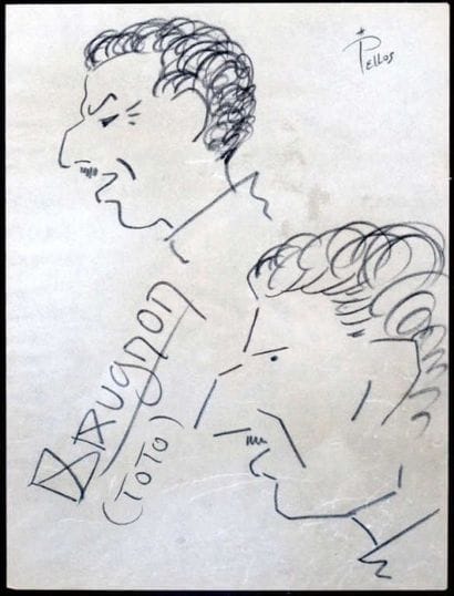 TENNIS. PELLOS René (1900-1998). 