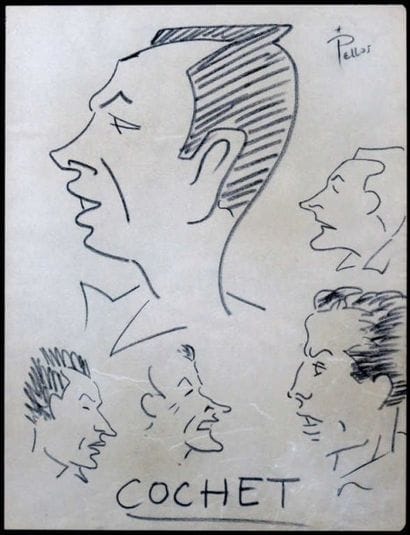 TENNIS. PELLOS René (1900-1998). 