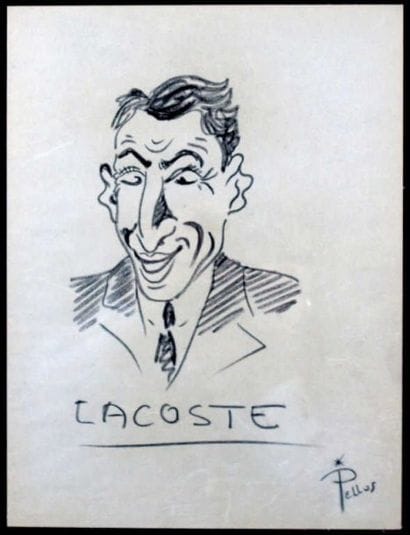 TENNIS. PELLOS René (1900-1998). 